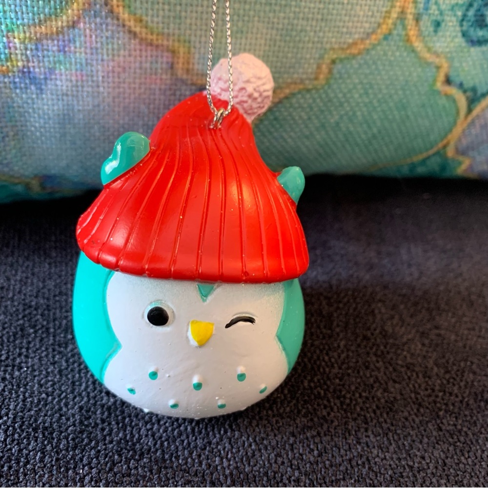 💫3/$35 Squishmallow Owl Christmas Tree Ornament NEW